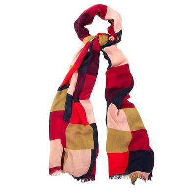 Colourblock scarf